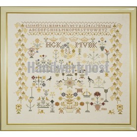 stickpackung sampler, anno 1800