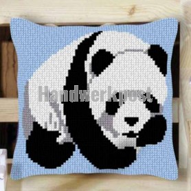 kreuzstichkissen pandabeer
