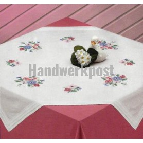 stielstichdecke anemonen, wit