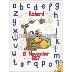 stickpackung winnie de pooh, geburt a.b.c.