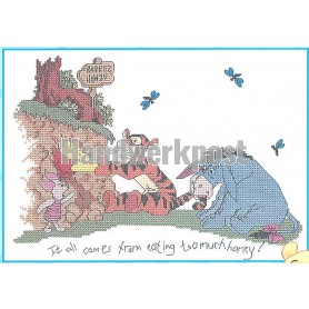 stickpackung winnie de pooh eet te veel