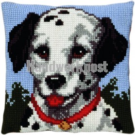 kreuzstichkissen dalmatiër