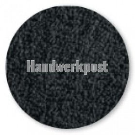 frottee handtuch, zwart (incl. aida stickkante)