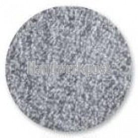 frottee badetuch, grijs (incl. aida stickkante)