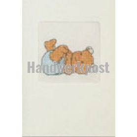 stickpackung glückwunschkarte, bobbi, beertje met luier