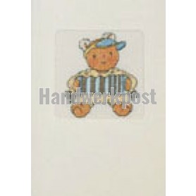 stickpackung glückwunschkarte, bobbi, beertje met harmonica