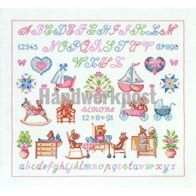 stickpackung geburt simone, a.b.c.