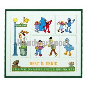 stickpackung sesamstraat, geburt, a.b.c.