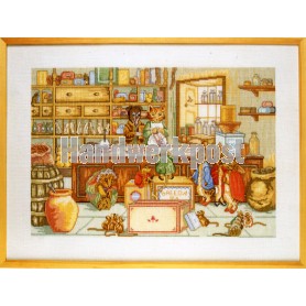 stickpackung beatrix potter, peter rabbit's shop