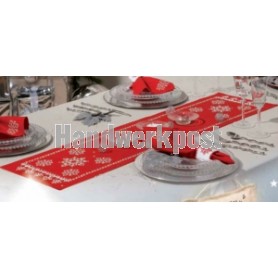 kreuzstichläufer ijssterren, rood