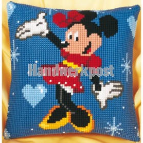 kreuzstichkissen mickey mouse, minnie