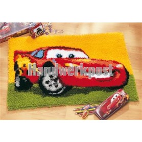 knüpfdecke cars, lightning mc queen