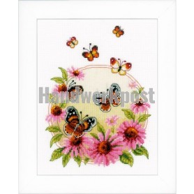 stickpackung zonnehoeden met vlinders