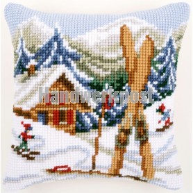 kreuzstichkissen sneeuwpret