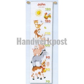stickpackung bauernhof, messlatte john