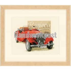 stickpackung klassieke auto, riviera