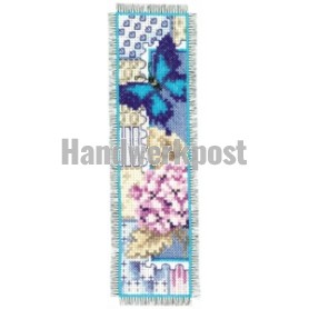 stickpackung lesezeichen nature, hortensia met vlinder-1