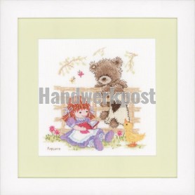 stickpackung popcorn bear, candyfloss leest voor…