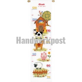 stickpackung bauernhof, messlatte olivia
