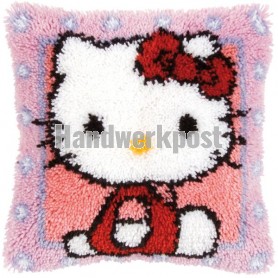 knüpfkissen hello kitty