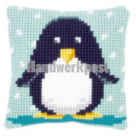 kreuzstichkissen baby jungle, pinquin