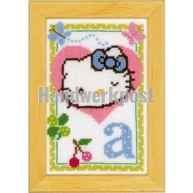 stickpackung hello kitty, letter A