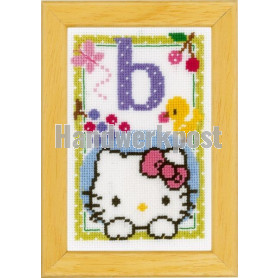 stickpackung hello kitty, letter B