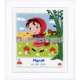 stickpackung roodkapje, geburt marie
