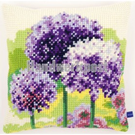 kreuzstichkissen allium