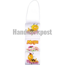 stickpackung maya de bij, toiletrollenhalter