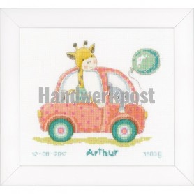 stickpackung giraffe en beer, geburt arthur