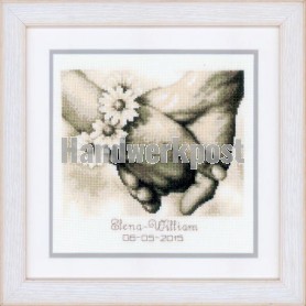 stickpackung hochzeit, pas getrouwd elena-william
