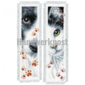 stickpackung lesezeichen (2 st.) dierenpootjes