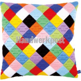 spannstichkissen dolle kleuren