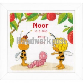 stickpackung maya de bij, geburt noor