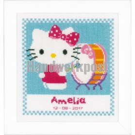 stickpackung hello kitty, geburt amelia