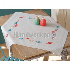 stielstichdecke veren, grijs