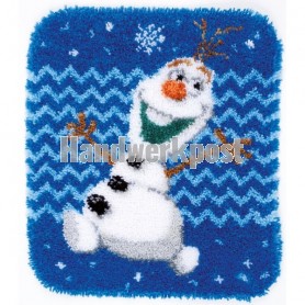 knüpfdecke frozen, olaf