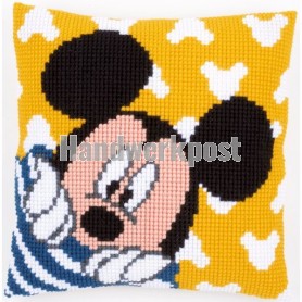 kreuzstichkissen mickey mouse, mickey kiekeboe