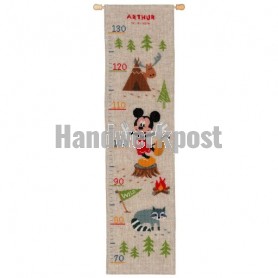 stickpackung mickey mouse, messlatte
