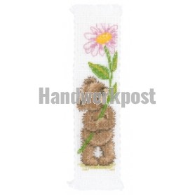 stickpackung lesezeichen, popcorn bear, bloem voor jou