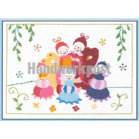 stickpackung pim-pam-pom, familie