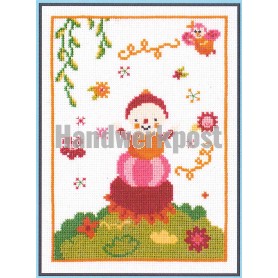 stickpackung pim-pam-pom, op de zonnebloem