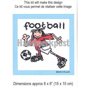 stickpackung bonk op de deur, voetballen