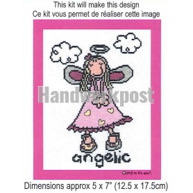 stickpackung bonk op de deur, engel