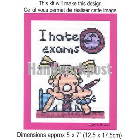 stickpackung bonk op de deur, examenstress
