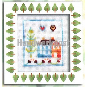 stickpackung huis met boom (incl. p.p.)