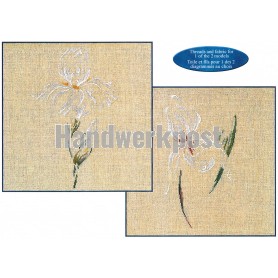 stickpackung orchidee of iris (material für 1 dessin)