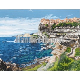 stramin berglandschap