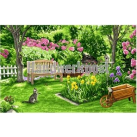 stramin + garnpaket, zomertuin